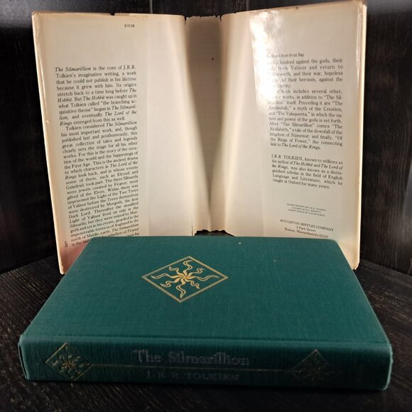 The Silmarillion by J.R.R. Tolkien First American Edition 1st Printing With Map - Picture 7 of 8